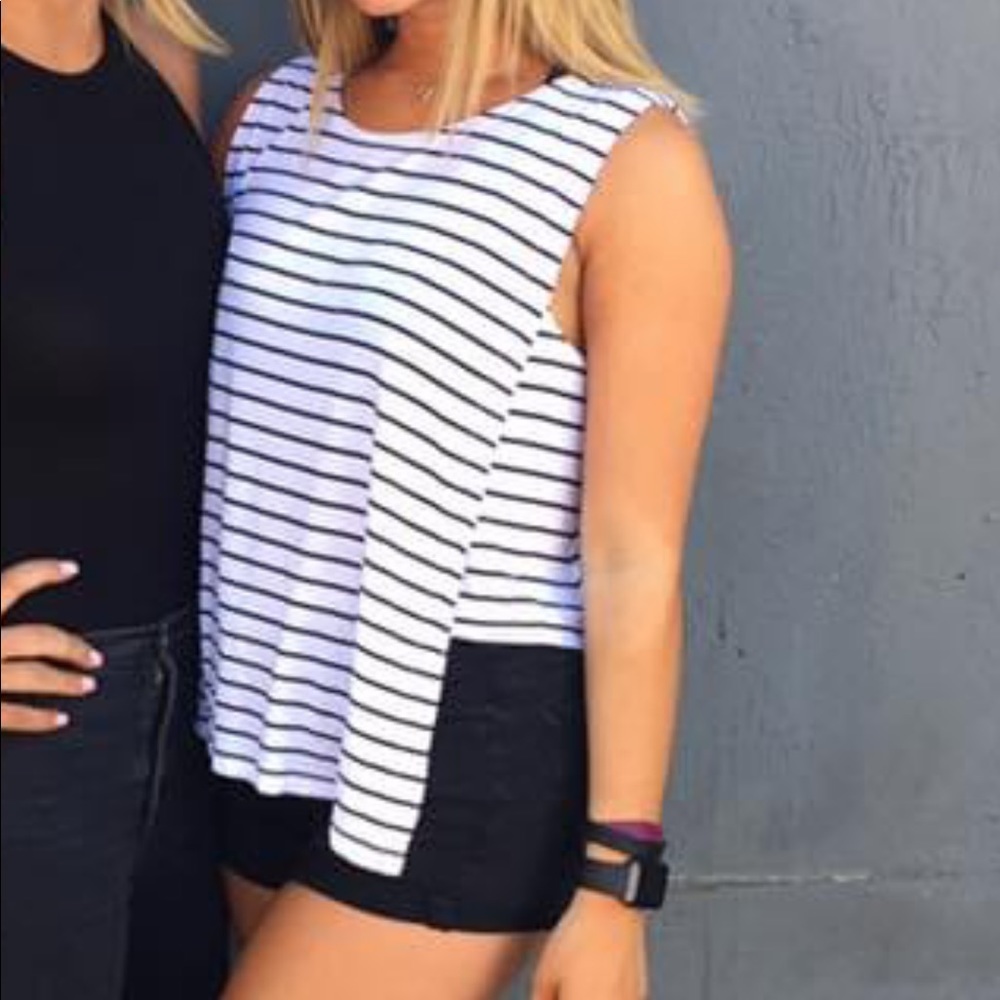 Stripped tank top